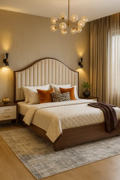 Provincial King Size Teak Wood Bed with Box Storage (DB24)