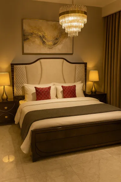 Royal King Size Teak Wood Bed with Box Storage (DB27)