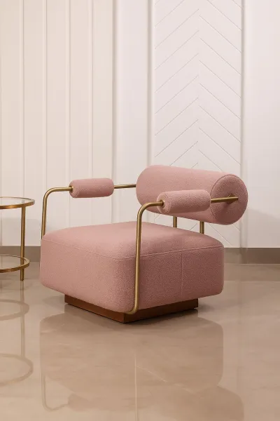 Modern Bedroom Chair with Upholstery (DBC42)