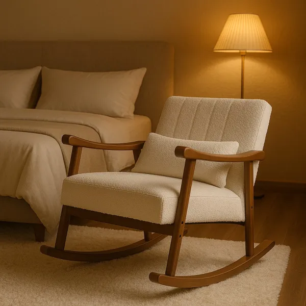 Minimalist King Mild Steel Bedroom Chair (DBC54)