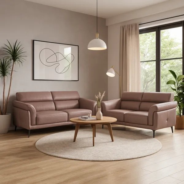 Modern 3+2 Seater Sofa Set with Upholstery (DS20)