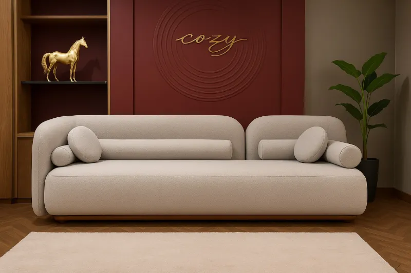 Modern Sofa with Upholstery (DS44)