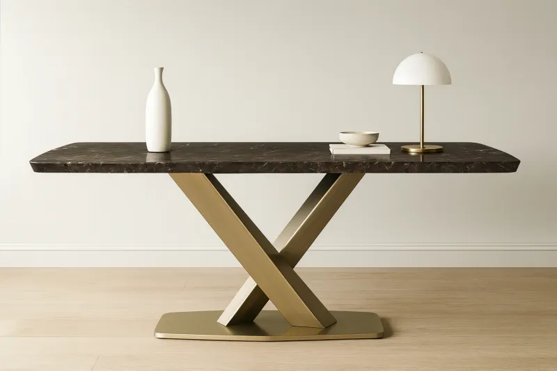 6 Seater Mild Steel Dining Set (DDT33)