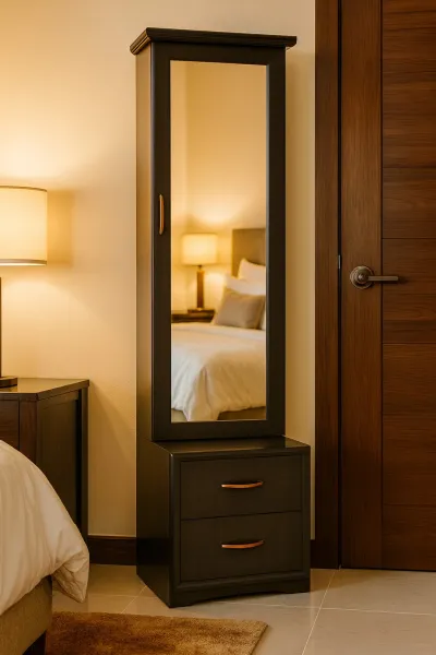 Modern Plywood Dressing Table with Mirror (DD02)