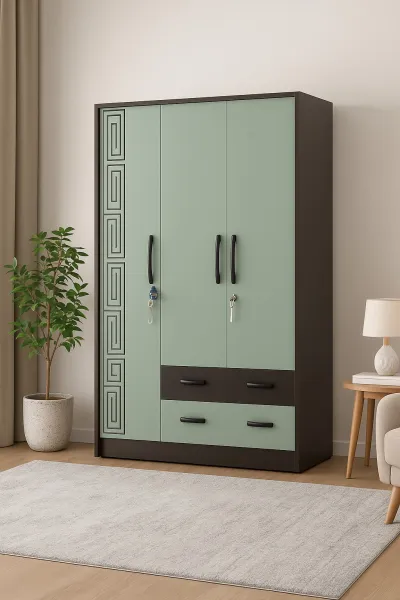 Modern Plywood Wardrobe (DW02)