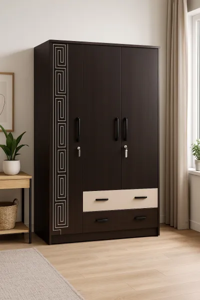Modern Plywood Wardrobe (DW05)