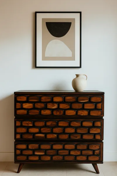 Teak Wood Console Table (DCO11)