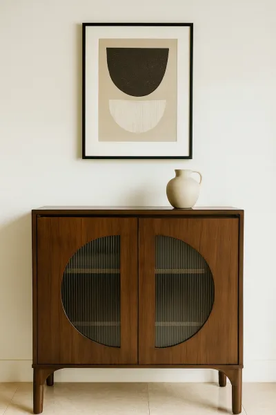 Modern Teak Wood Console Table (DCO25)