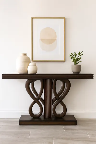 Luxury Teak Wood Console Table (DCO28)