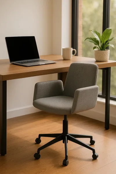 Modern Office Chair with Upholstery (DOFF18)