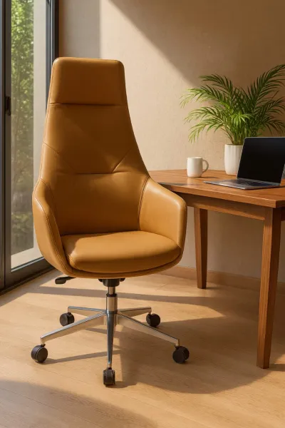 Modern Office Chair with Upholstery (DOFF26)