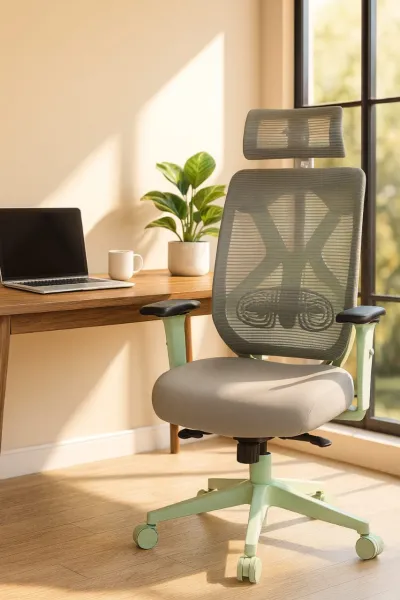 Modern Office Chair with Upholstery (DOFF51)