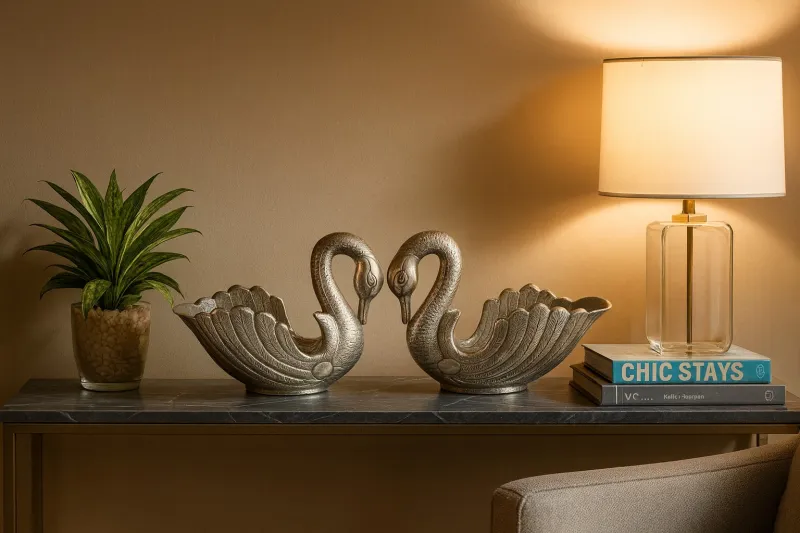 Elegant Silver Home Decor (DHD02)