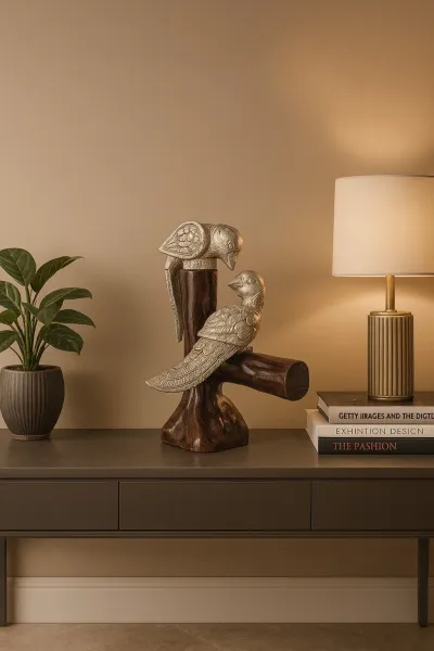 Rustic Silver Home Decor (DHD07)