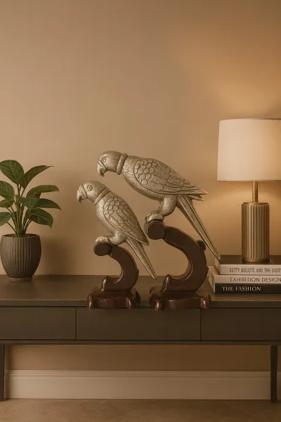 Traditional Silver Home Decor (DHD10)