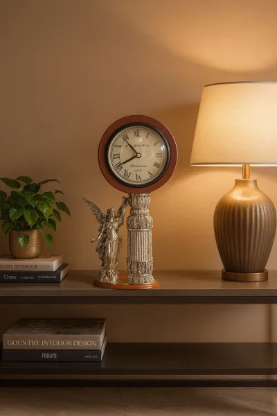 Carved Silver Home Decor (DHD17)