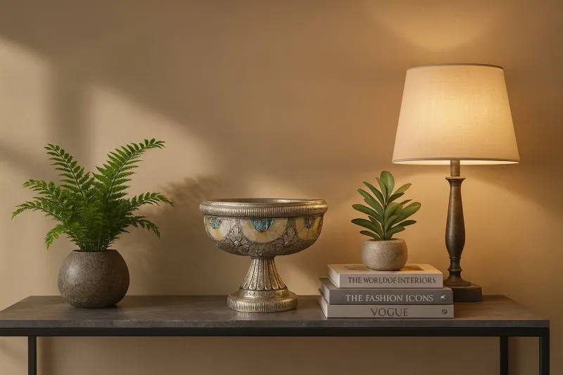 Traditional Silver Home Decor (DHD19)