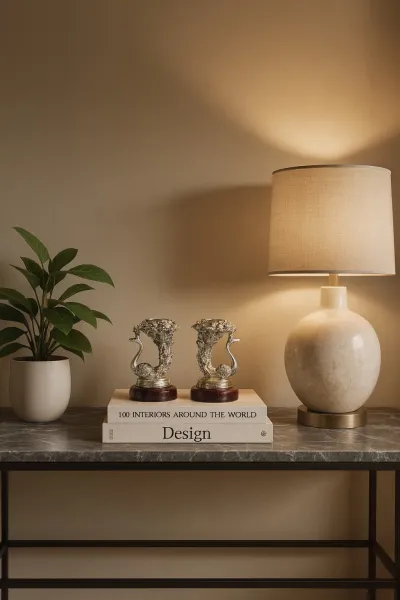 Elegant Silver Home Decor (DHD24)