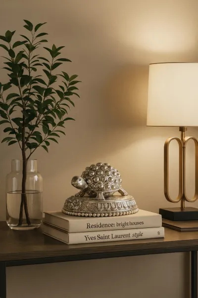 Carved Silver Home Decor (DHD29)