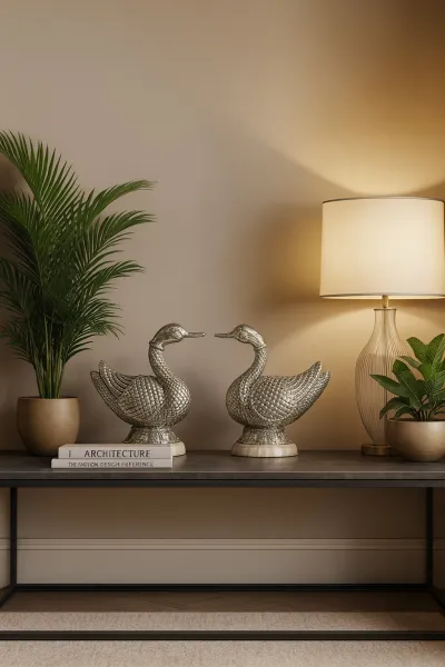 Elegant Silver Home Decor (DHD30)