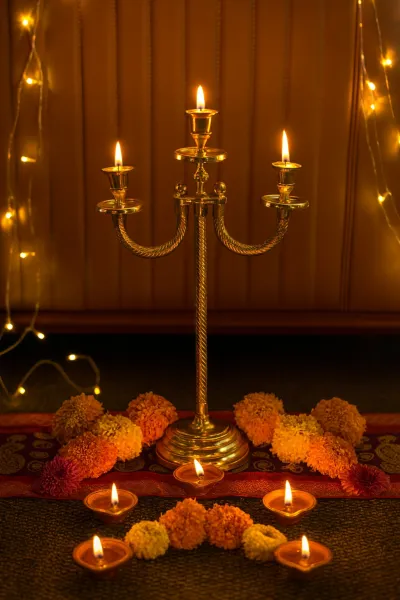 Traditional Brass Home Decor (DHD46)