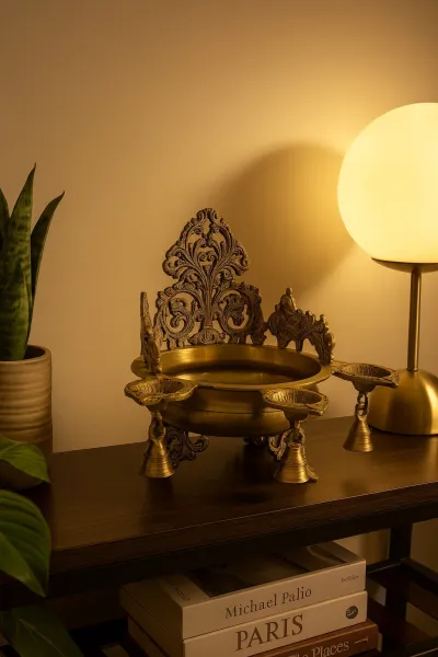 Carved Brass Home Decor (DHD48)