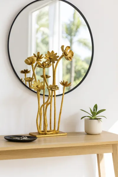 Elegant Curved Aluminium Home Decor (DHD53)