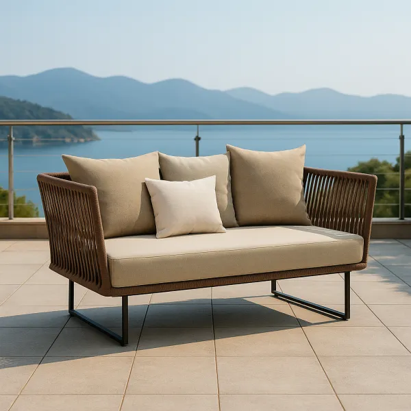 Modern Aluminium Outdoor Set with Upholstery (DOF11AL)