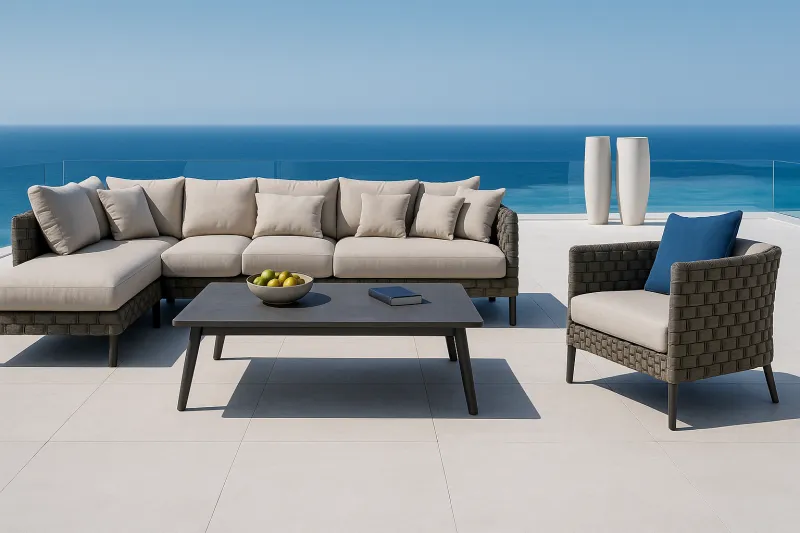 Contemporary Aluminium Outdoor Set (DOF24)