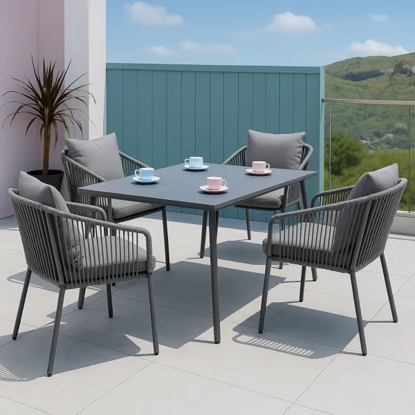 Modern Aluminium Outdoor Set (DOF28AL)