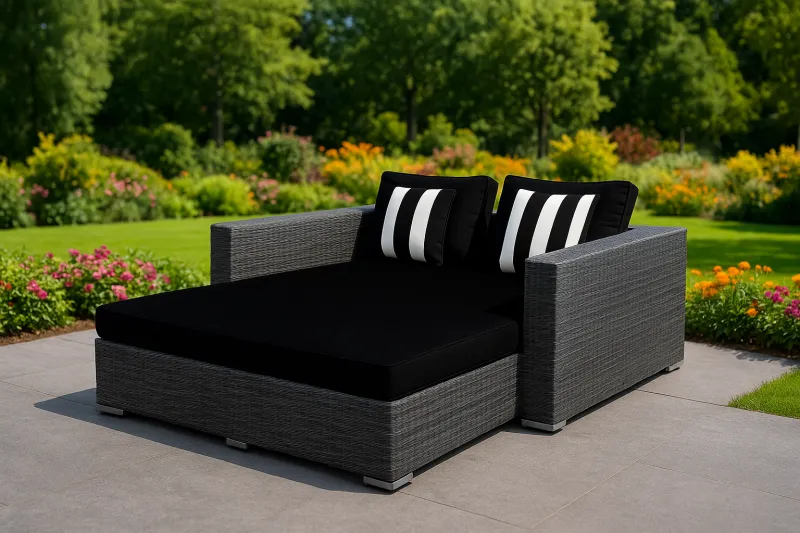 Modern Aluminium Outdoor Set with Upholstery (DOF31AL)
