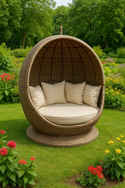 Luxury Aluminium Outdoor Set with Upholstery (DOF35AL)